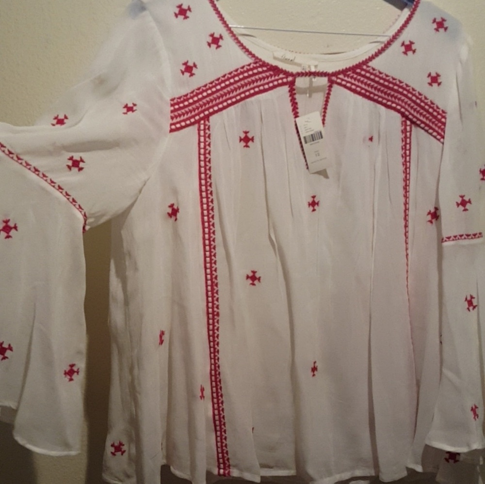 Anthropologie Boho Top! NWT.